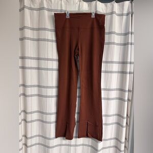 Athleta XL Tall Bootcut Leggings, Burnt Orange Rust, Like New
